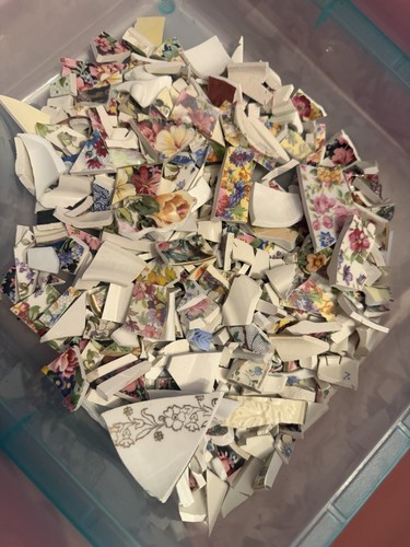 Bulk mix vintage - glass, and
