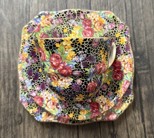 Royal winton chintz tea cup - royal,