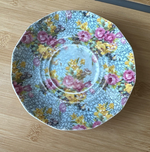 Royal winton chintz saucer - winton,